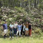 Appalachia Field Course Students 2025- North Mtn mountain laurel